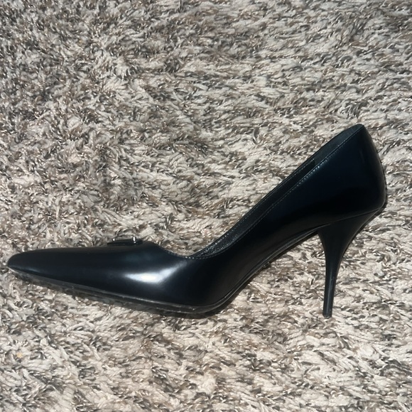 Black Prada pointed toe heels size 35 - Picture 5 of 12